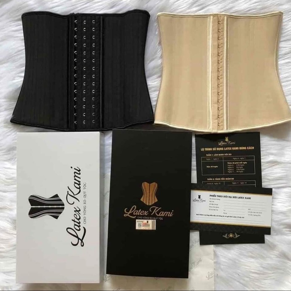 LATEX WAIST TRAINER TO REDUCE BELLY FAT